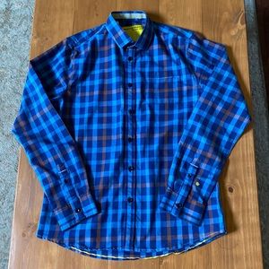 Men’s Button Down Shirt. Descendant of Thieves. Medium. Only 166 made.